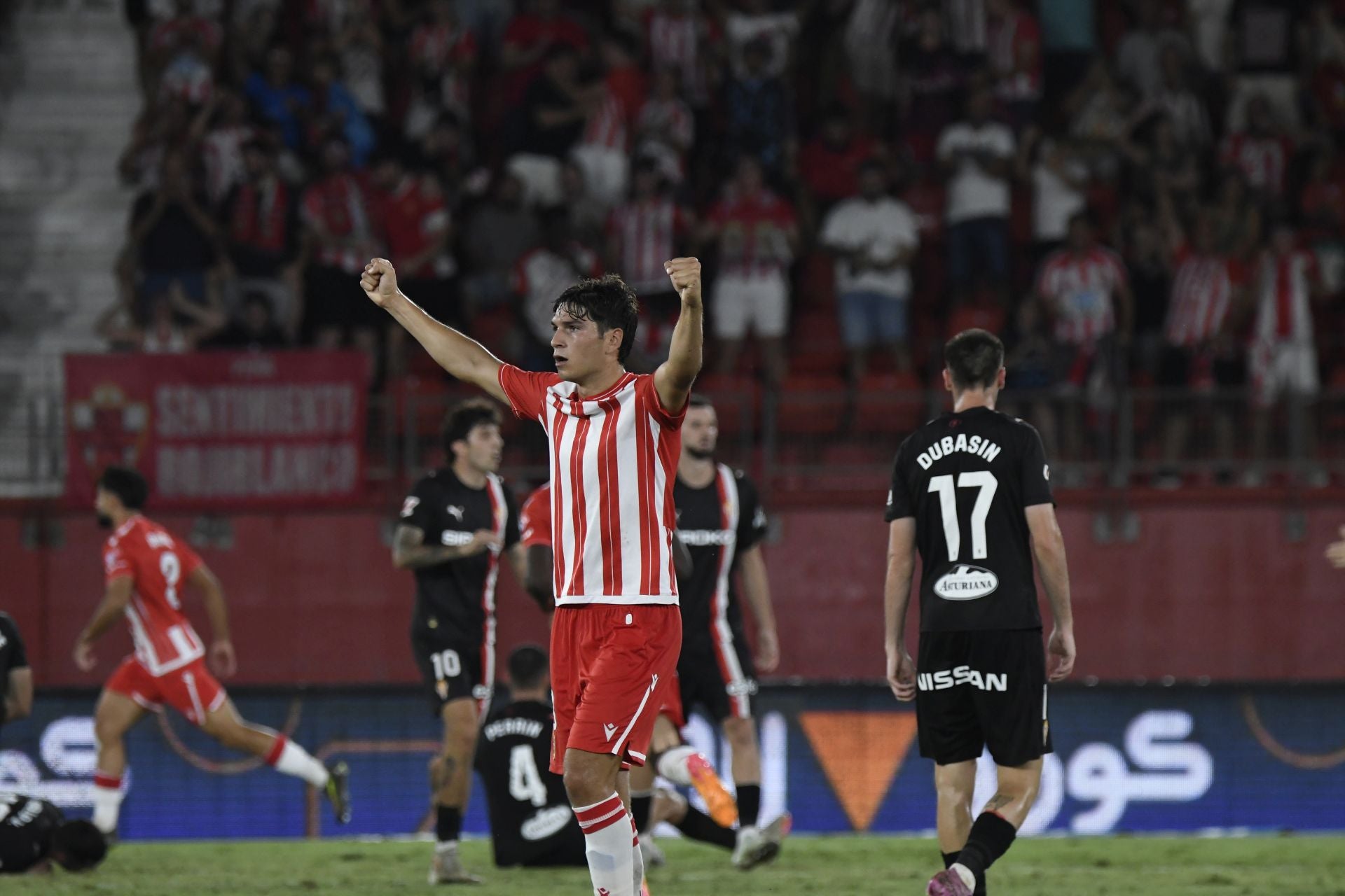 Las mejores jugadas del Almería - Sporting de Gijón