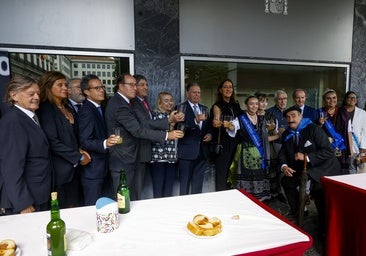 «Las fiestas son un éxito y son las fiestas que con Alfredo Canteli habrá en el futuro»