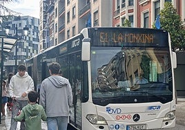 Los autobuses volvieron a circular con normalidad este domingo.
