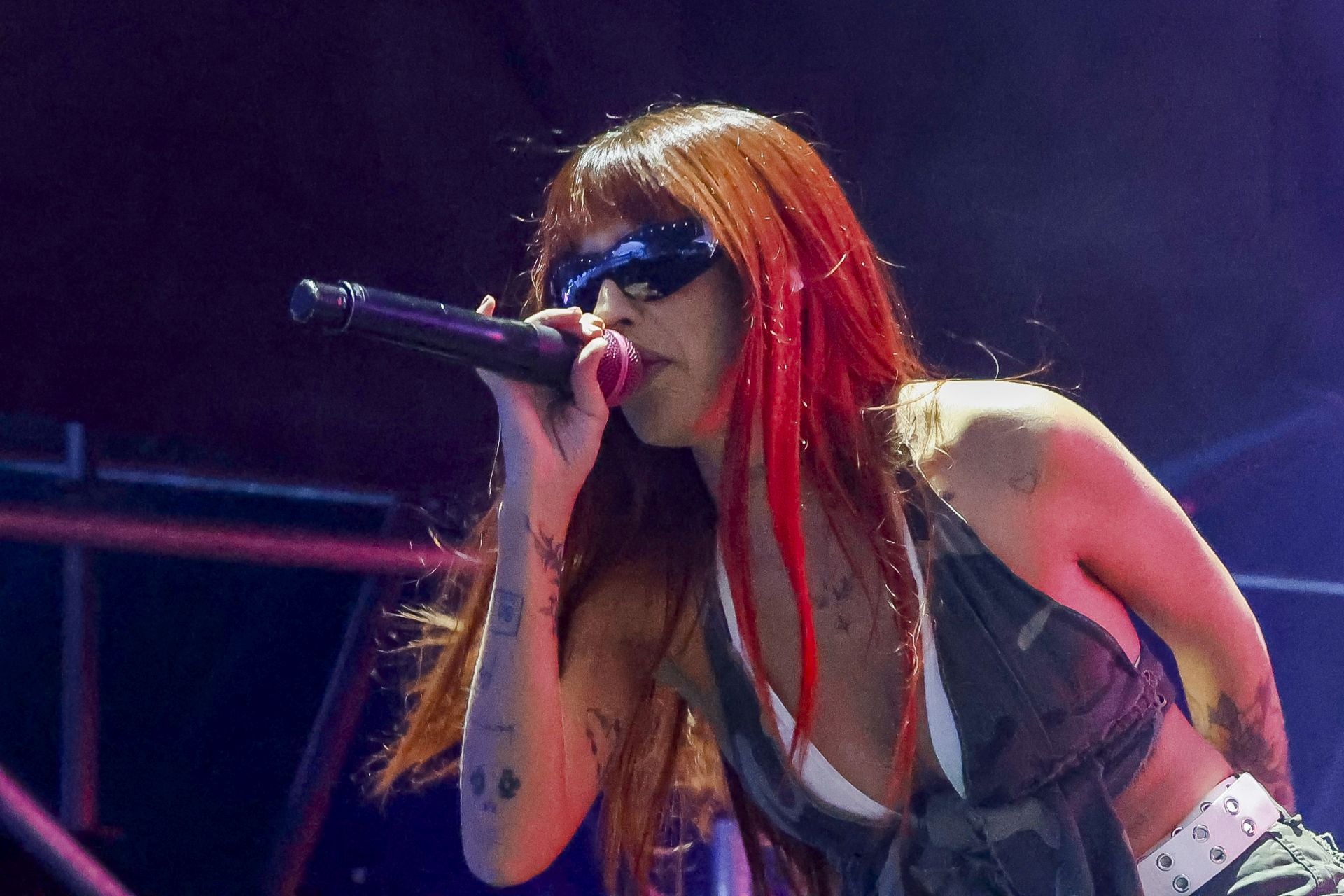 Lennis, Vicco, Chiara y Chanel cierran los conciertos de San Mateo con mucho ritmo latino