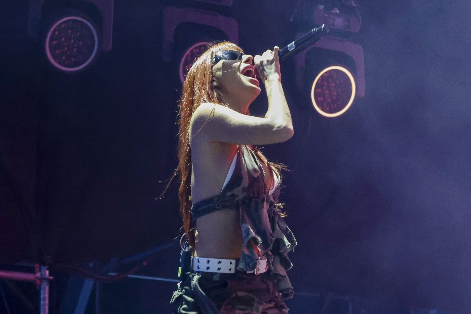 Lennis, Vicco, Chiara y Chanel cierran los conciertos de San Mateo con mucho ritmo latino