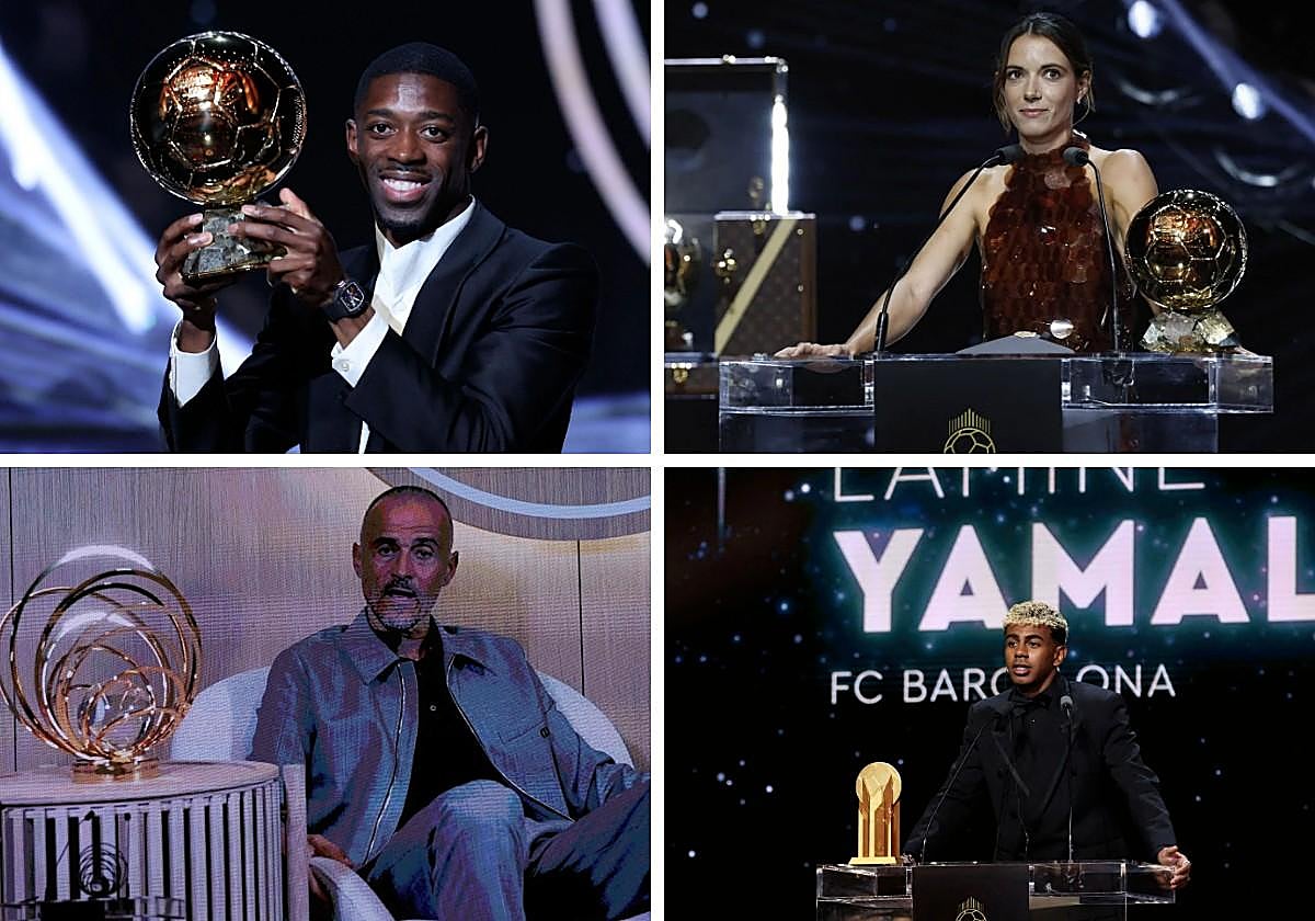 Balón de Oro 2025: el palmarés completo.