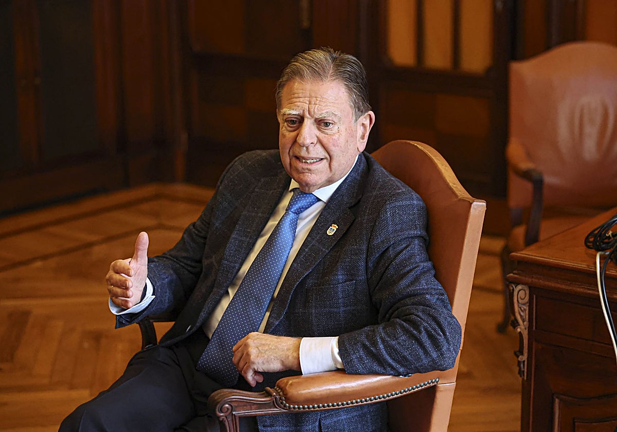 El alcalde de Oviedo, Alfredo Canteli.