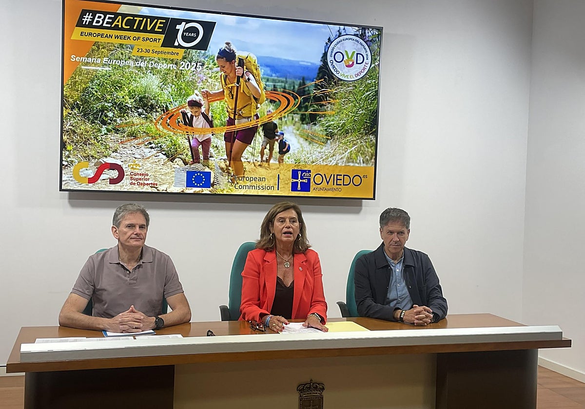 José Ramón Villar, Concepción Méndez y 'Guti'.