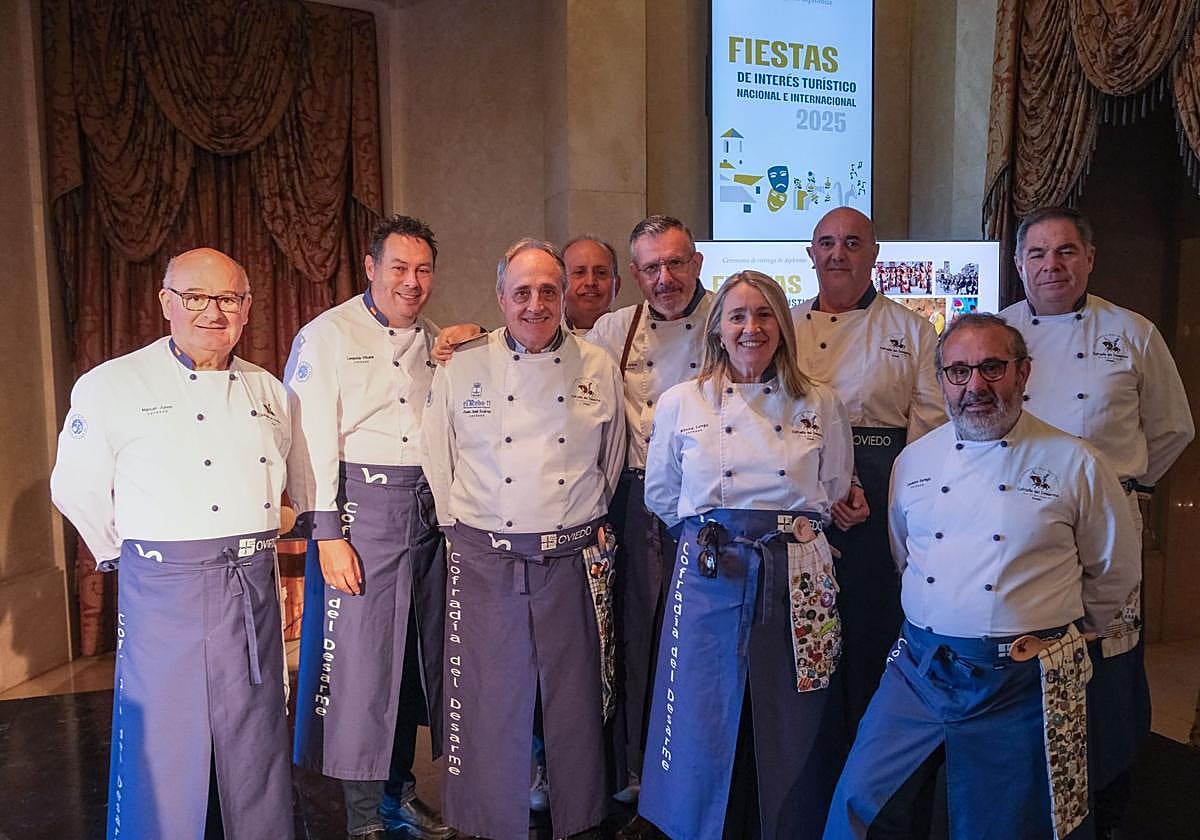 El Desarme de Oviedo, ya con su título de Fiesta de Interés Turístico Nacional