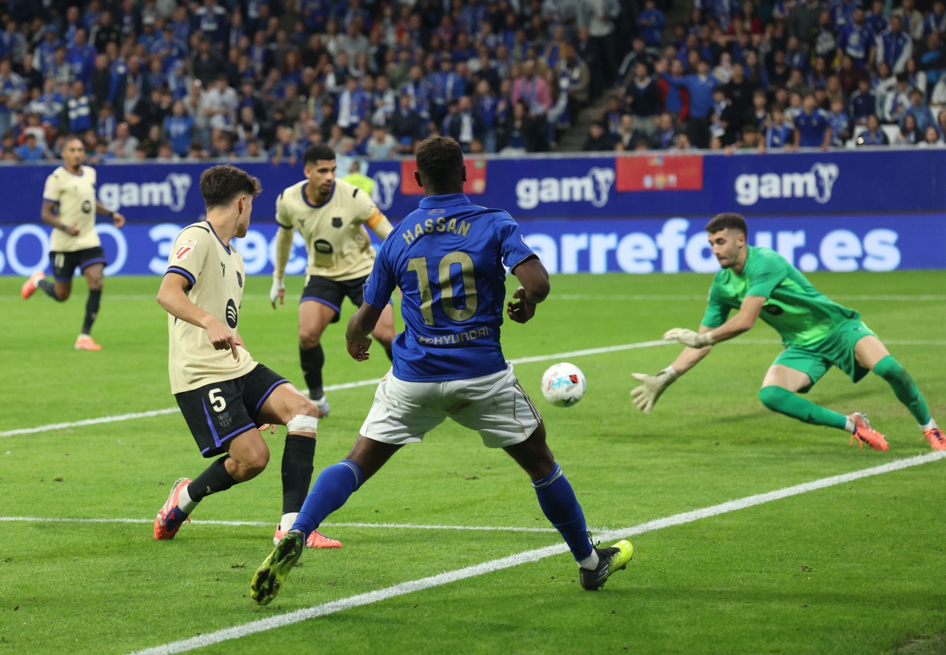 Las mejores jugadas del Real Oviedo - Barcelona