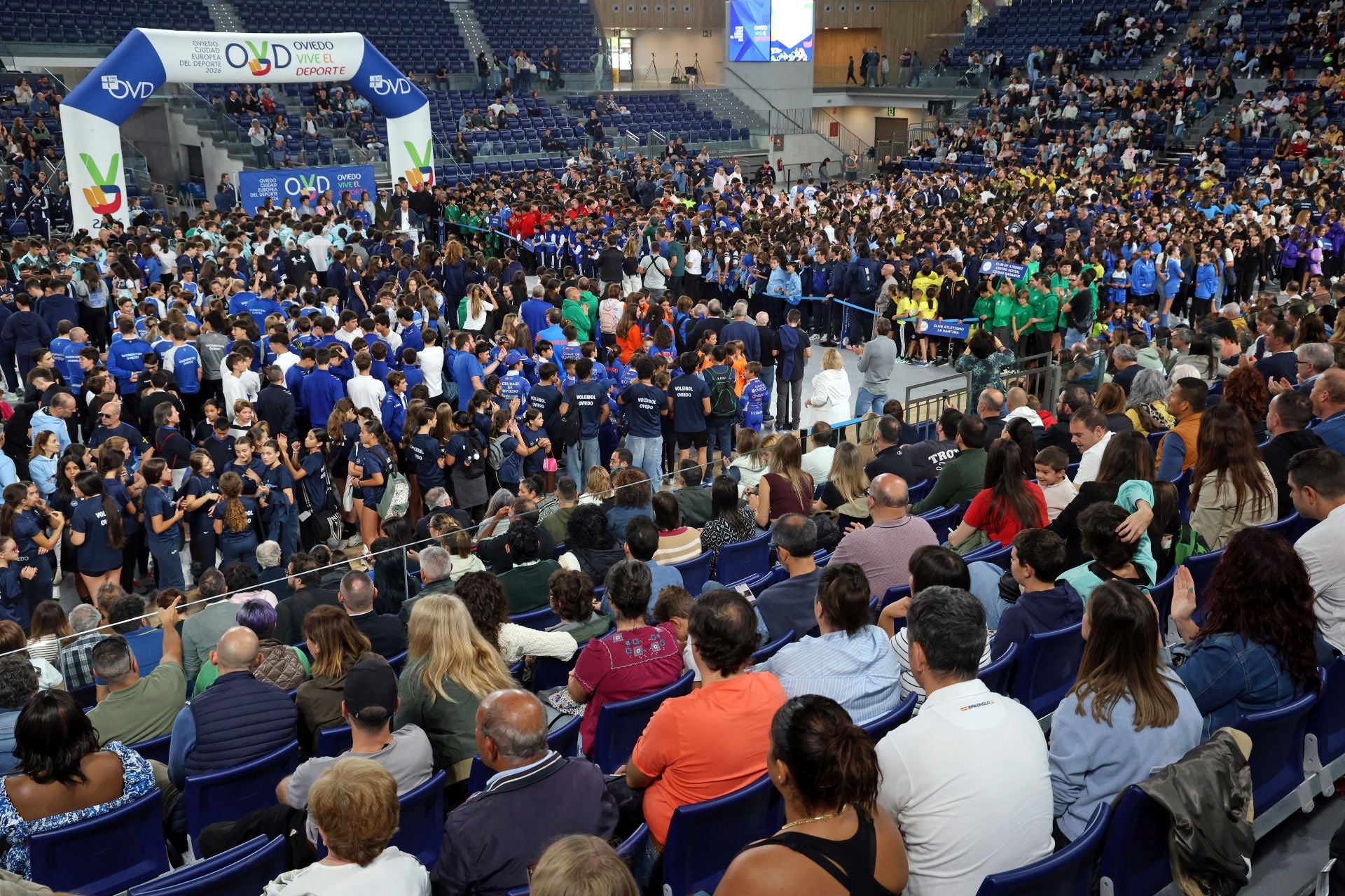 Oviedo inicia la Semana Europea del Deporte a pie de pista