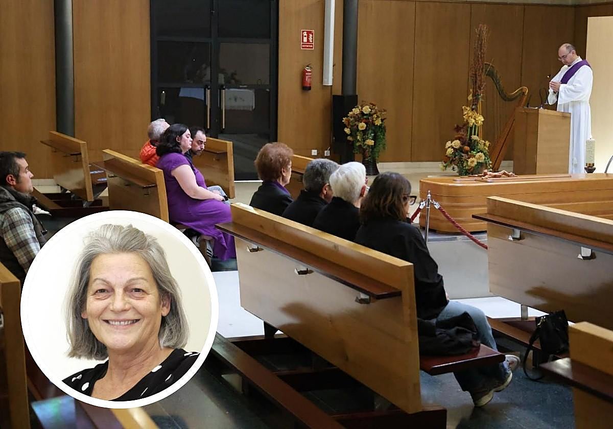 El funeral por la fotógrafa Purificación Citoula se celebró en el Tanatorio de Cabueñes.