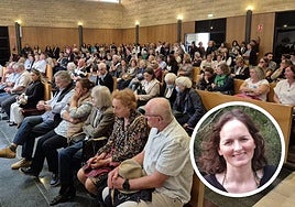 Los asistentes llenaron el tanatorio de Cabueñes y arroparon a los amigos y familiares.