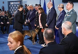 Así fue el acto en Oviedo de los Ángeles Custodios de la Policía Nacional