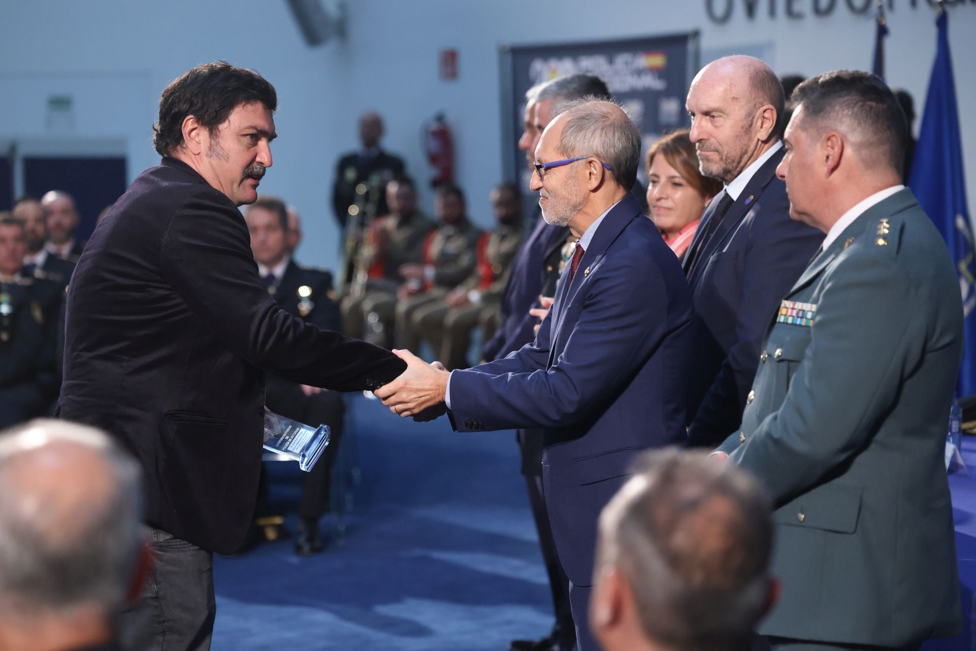 Así fue el acto en Oviedo de los Ángeles Custodios de la Policía Nacional