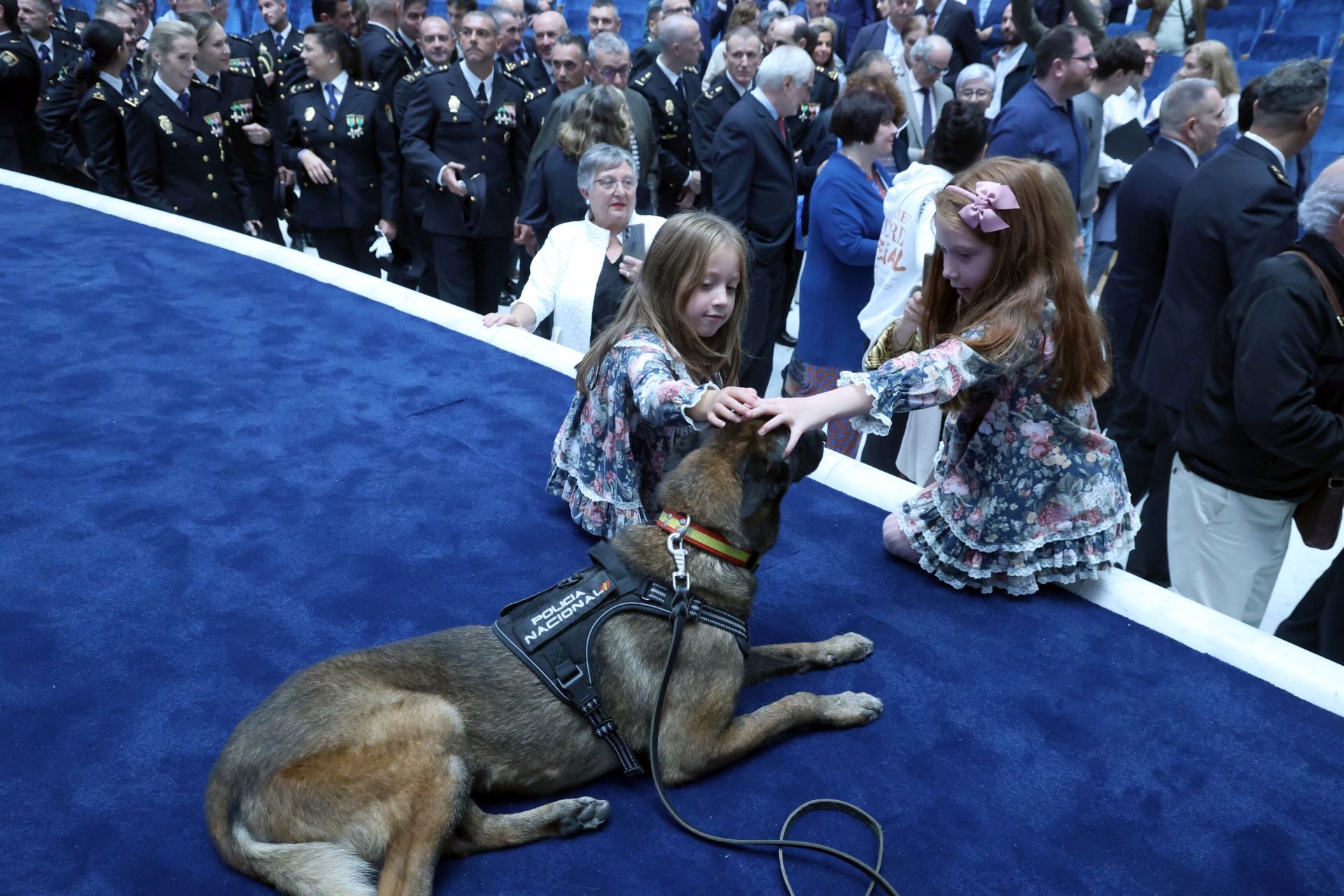 Así fue el acto en Oviedo de los Ángeles Custodios de la Policía Nacional