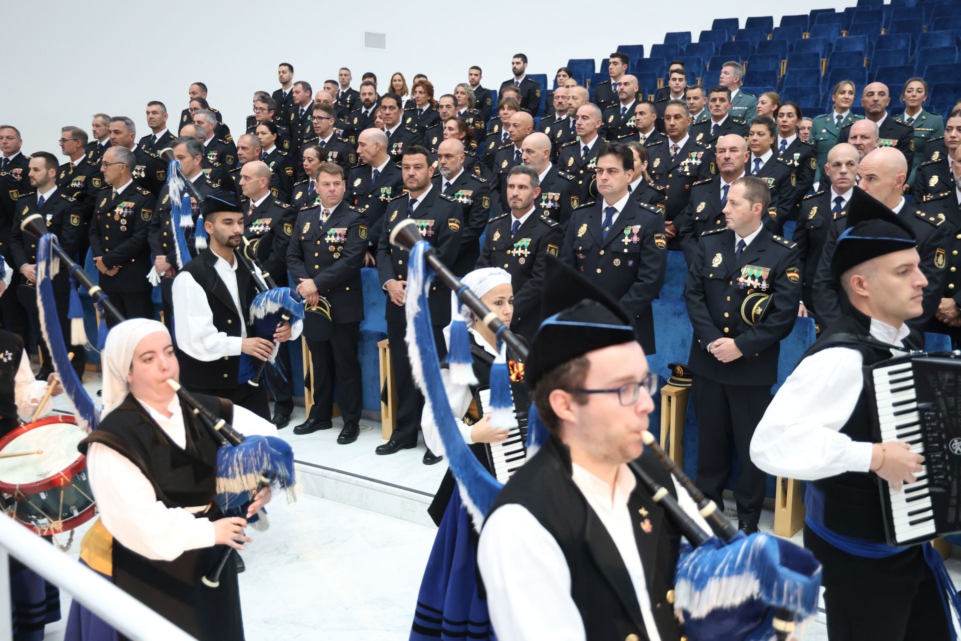 Así fue el acto en Oviedo de los Ángeles Custodios de la Policía Nacional