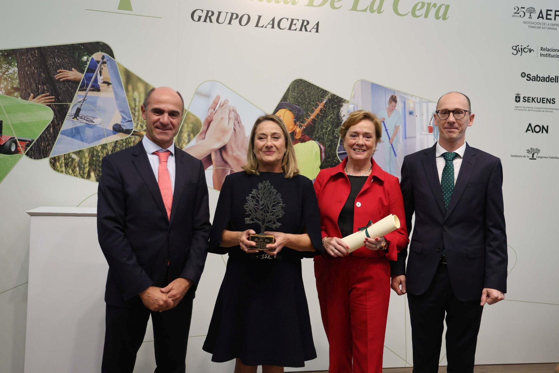 Premio Aefas: reconocimiento al Grupo Lacera, «ejemplo de tesón y buen hacer durante décadas»