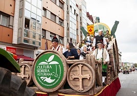 Desfile de Carrozas del Festival de la Manzana en 2019