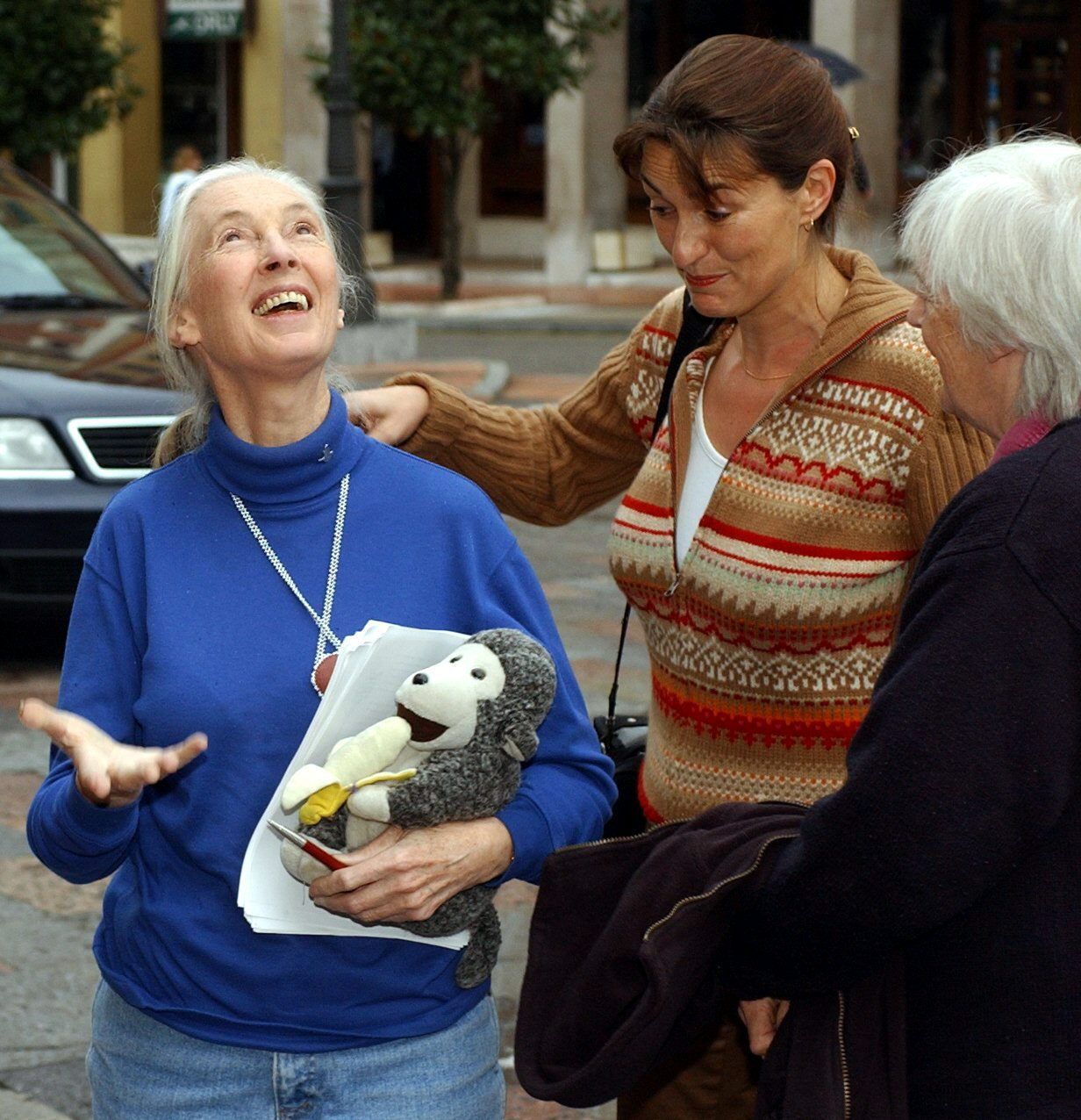 El paso de Jane Goodall por Asturias, en imágenes