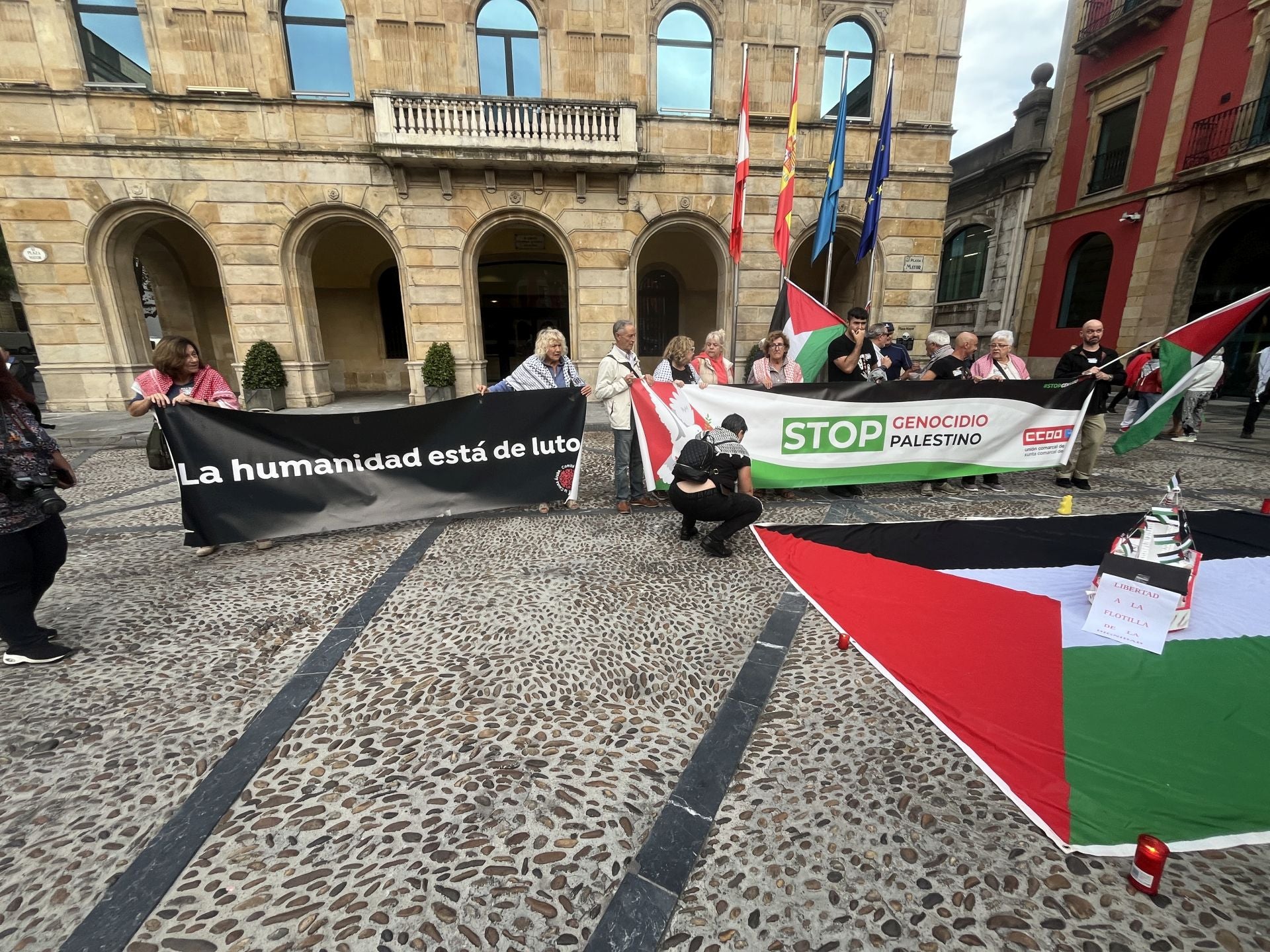 Asturias alza la voz contra el genocidio en la franja de Gaza