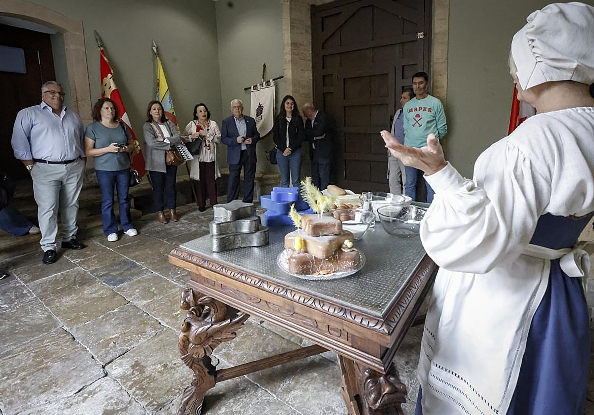 Los participantes conocieron los secretos del bollo.