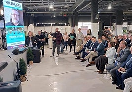 Un momento de la inauguración de Presura