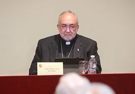 Jesús Sanz Montes, durante su charla.