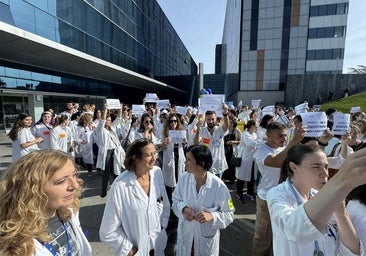 Fotos: así está siendo la huelga de médicos en Asturias