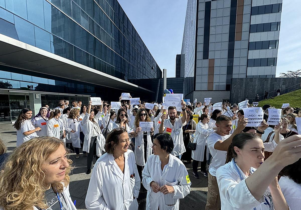 Así está siendo la huelga de médicos en Asturias