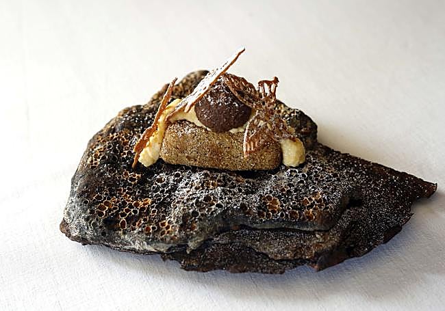 Timbal meloso de leche merengada, de Married Cocina (Llanes)