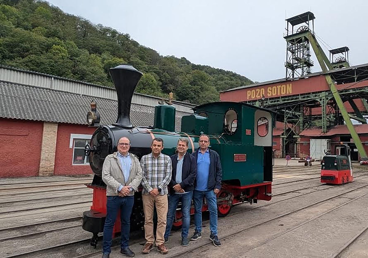 Javier Fernández, Gustavo Martínez, José Ramón Martín Ardines y Carlos del Valle.