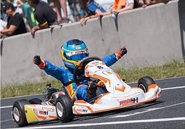 Neizan Granda, en una prueba esta temporada.