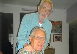 Javier Díaz y Manolo Bordé, autores de un buen número de exitosas canciones.