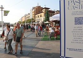 El Paseo Gastro de la Semana Grande, una de las actividades que critican PSOE e IU.