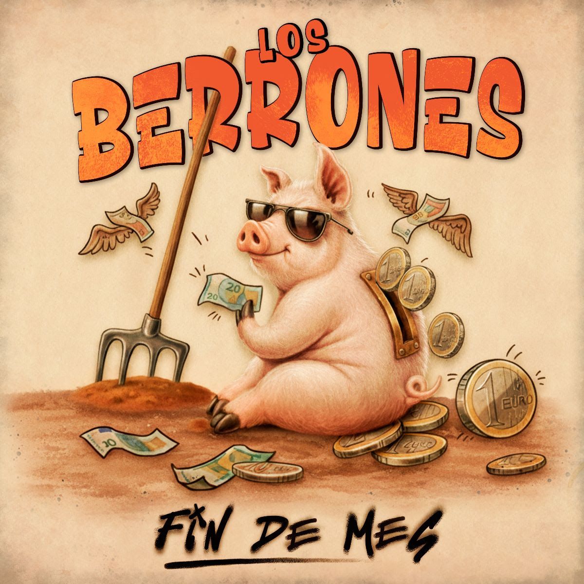 Portada del nuevo single de Los Berrones