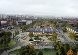 Proyecto para la estación intermodal de Gijón.