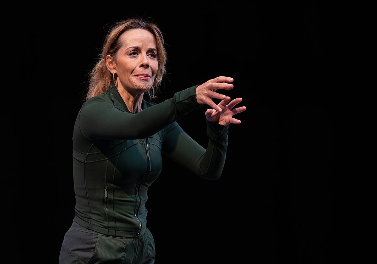 María Adánez, en 'La gramática', la obra que llega el domingo a Gijón.