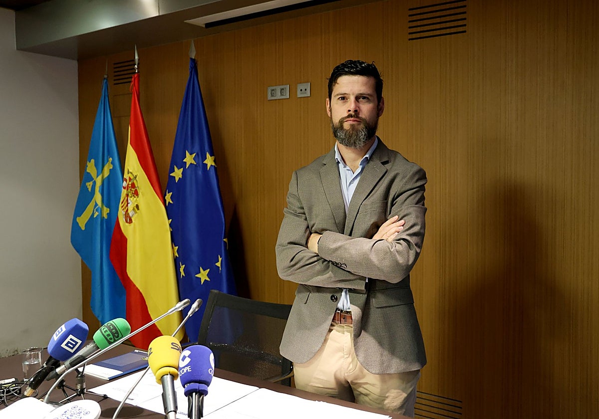 El director general de Asturex, Bruno López.