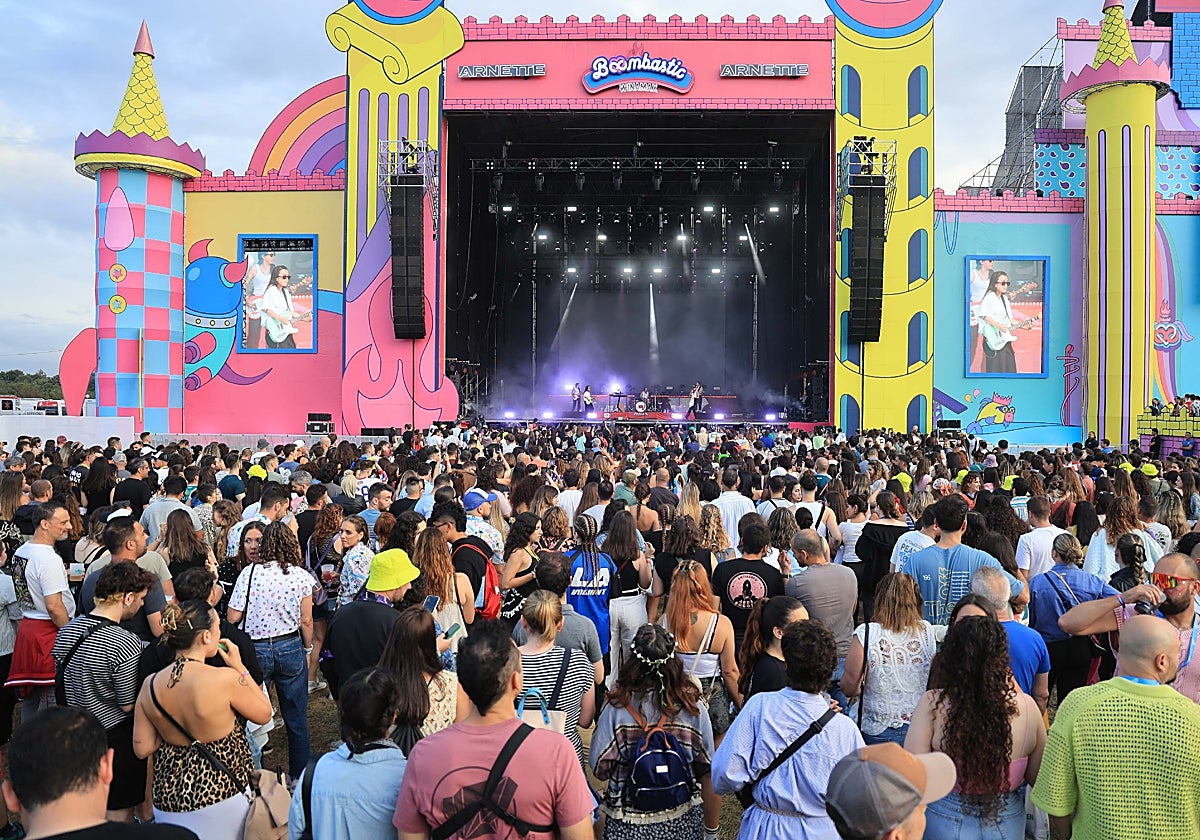 El festival reunió a multitud de jóvenes en Llanera el pasado mes de julio.
