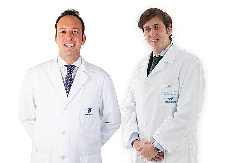 El Dr. Luis Fernández-Vega y el Dr. Andrés Fernández-Vega