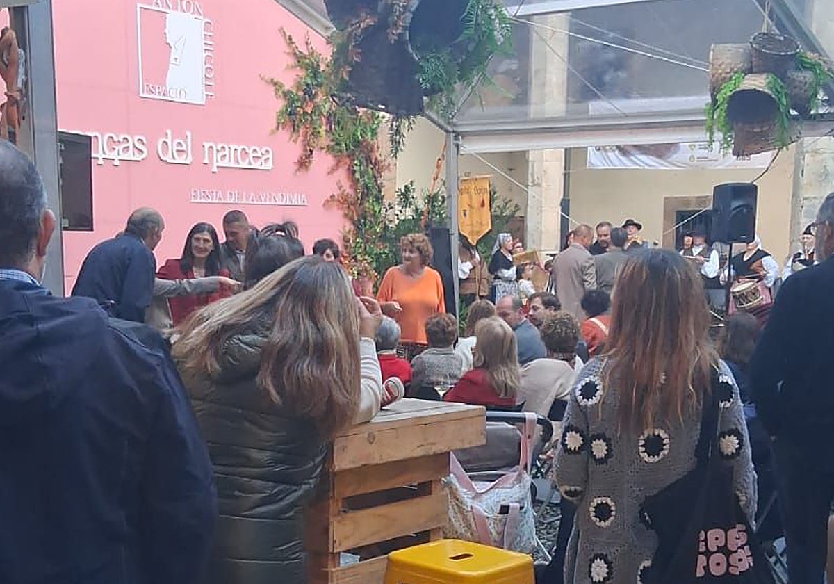 Inauguración de la Fiesta de la Vendimia.