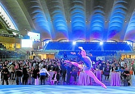 Presentación de la candidaturam de Oviedo a Ciudad Europea del Deporte 2026 en el Palacio.