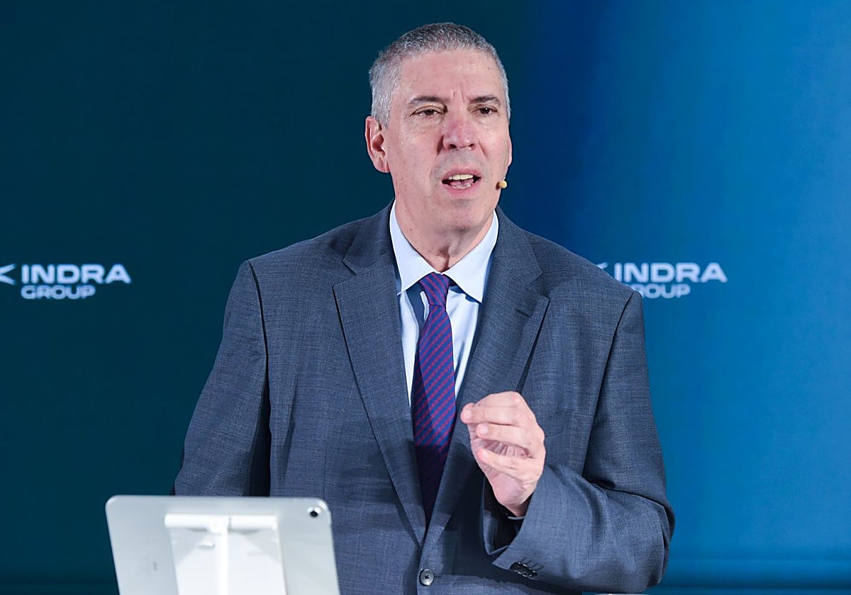 El consejero delegado de Indra, José Vicente de los Mozos.