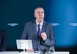 El consejero delegado de Indra, José Vicente de los Mozos.