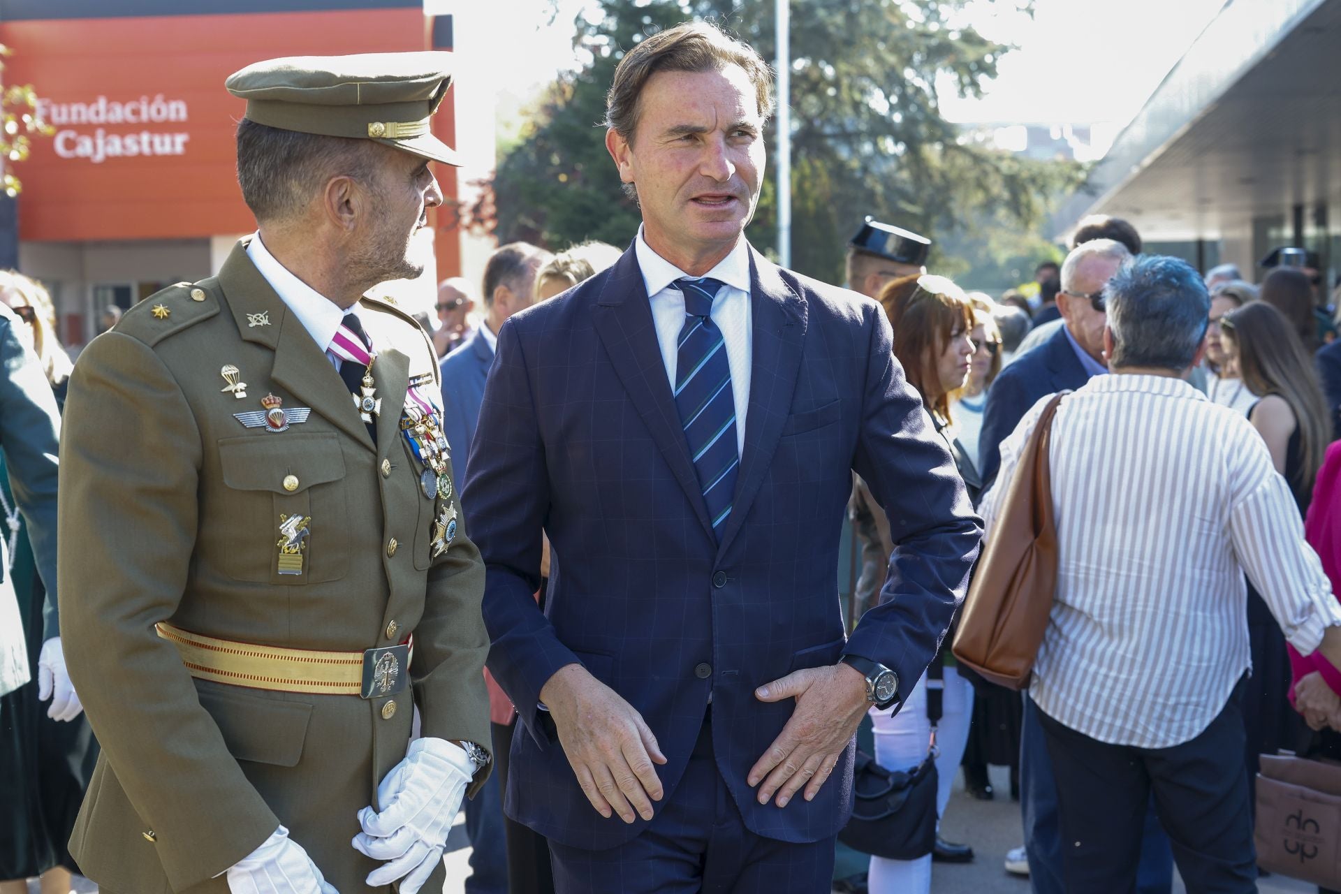 Así celebró Gijón el Día de la Hispanidad