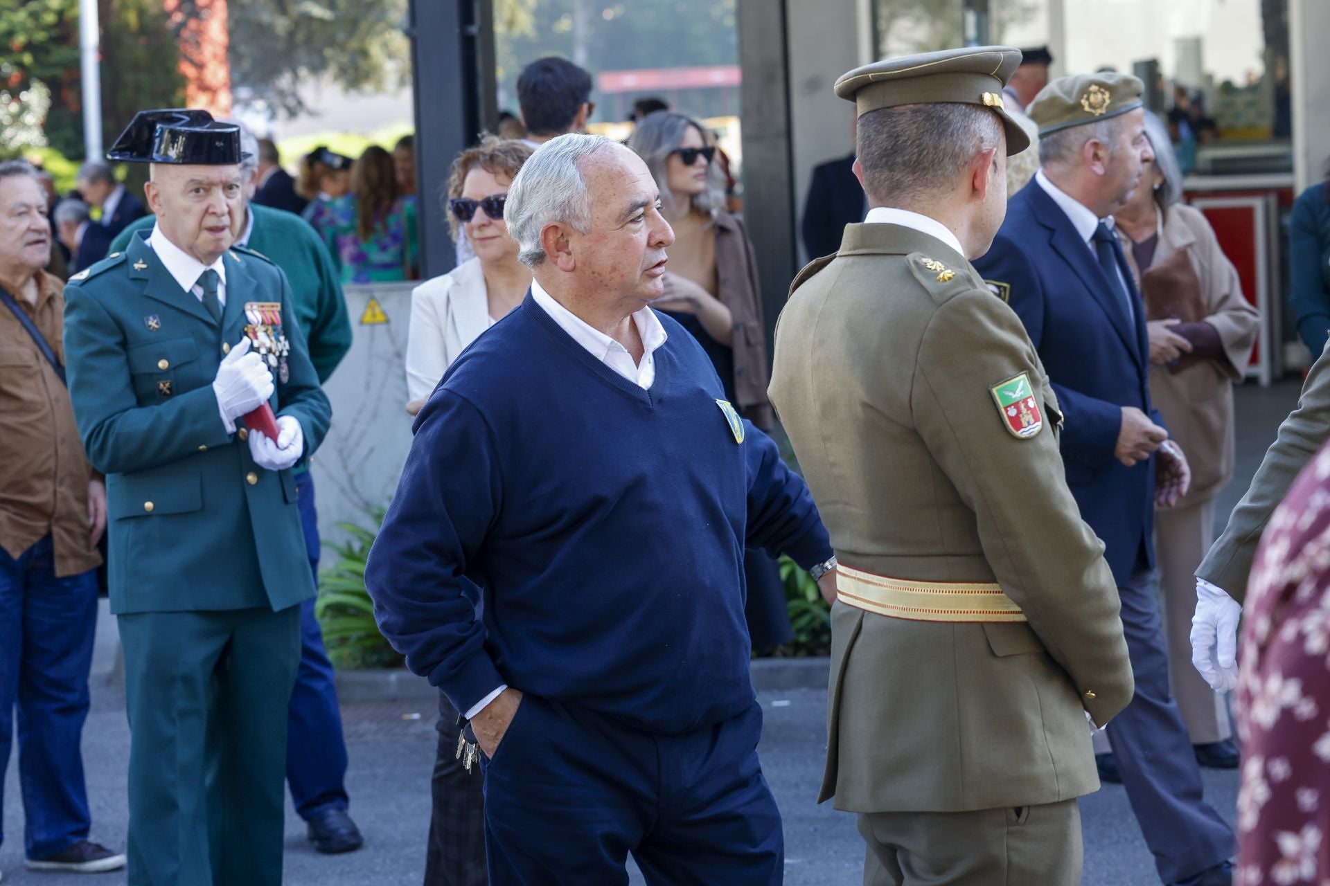 Así celebró Gijón el Día de la Hispanidad