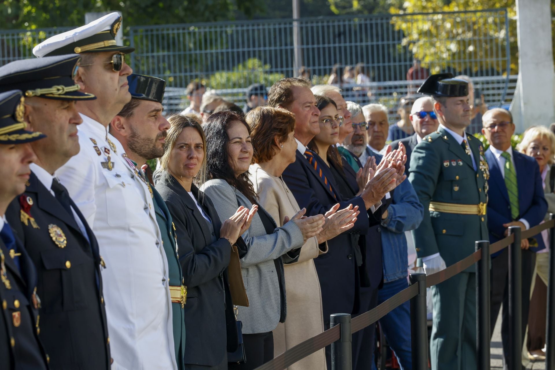 Así celebró Gijón el Día de la Hispanidad