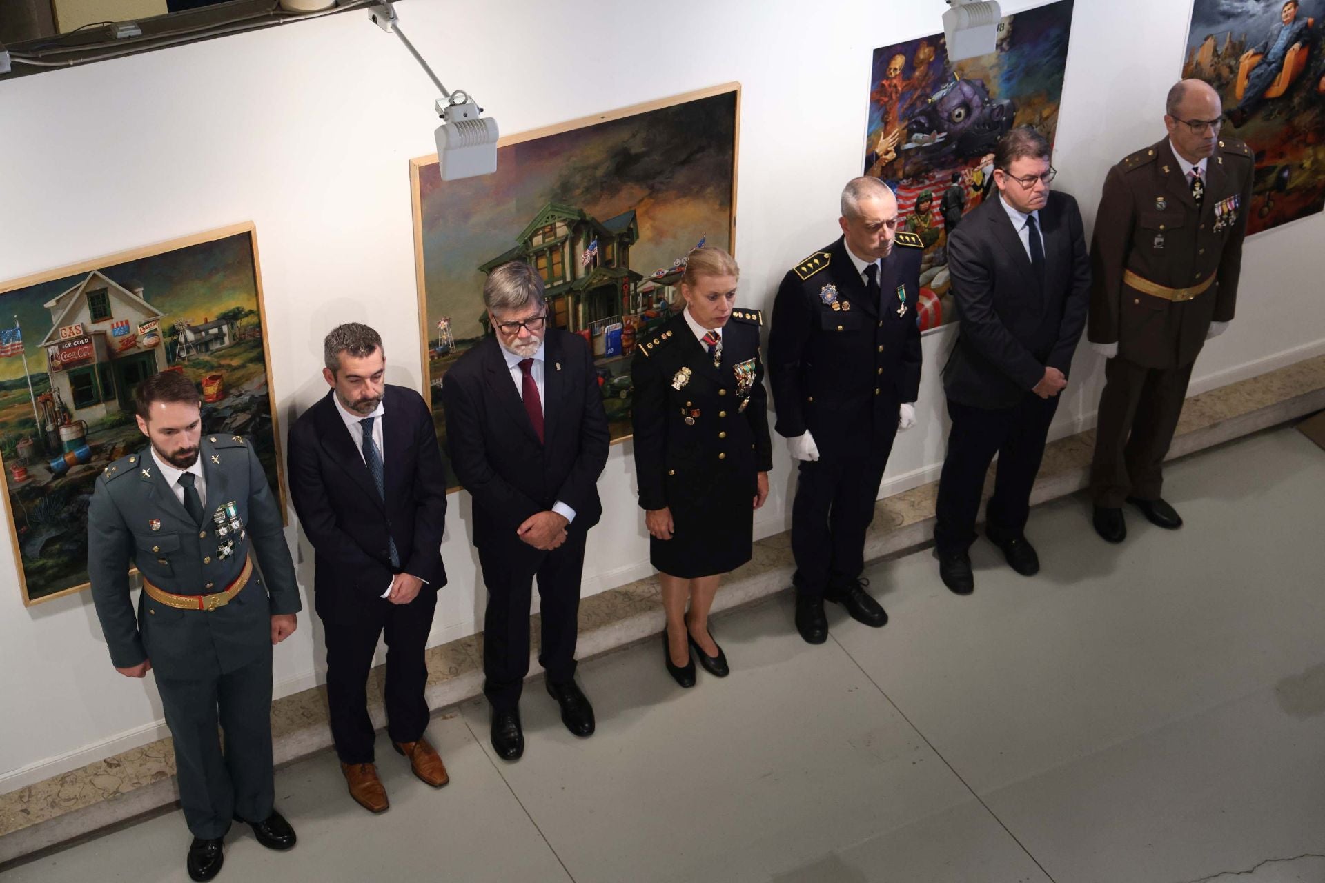 La Guardia Civil honra en Avilés a la patrona del cuerpo