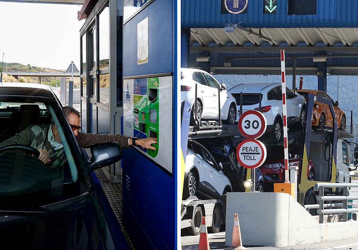 Los dos peajes que hacen de la ruta Asturias-Madrid la más cara desde la periferia: el Huerna y Adanero.