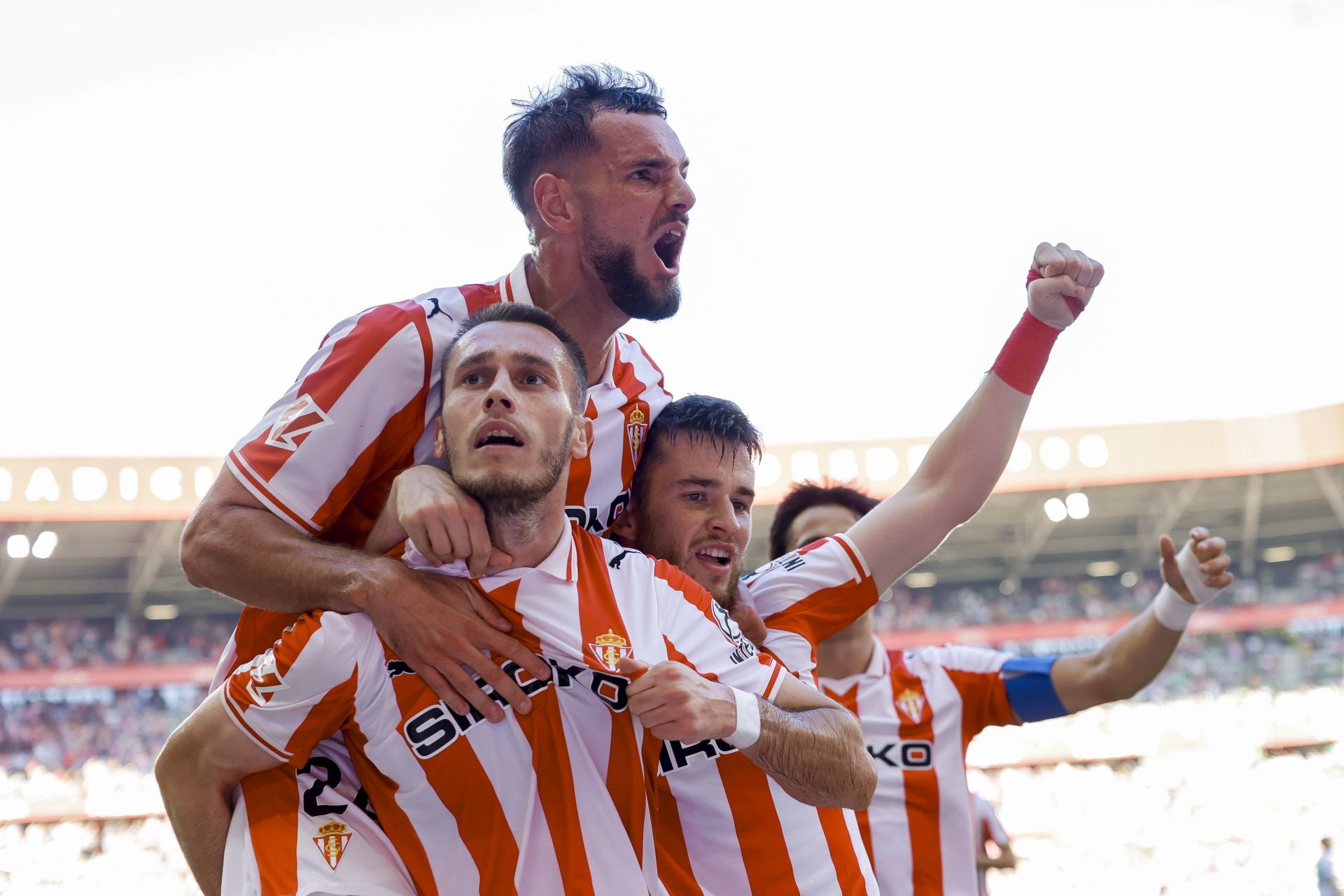 Las mejores imágenes del Sporting 2-1 Racing de Santander