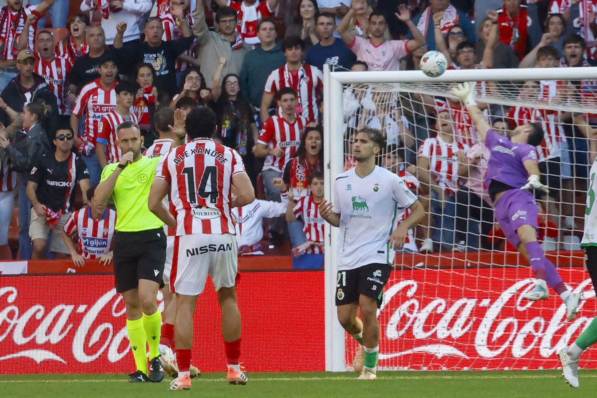 Las mejores imágenes del Sporting 2-1 Racing de Santander