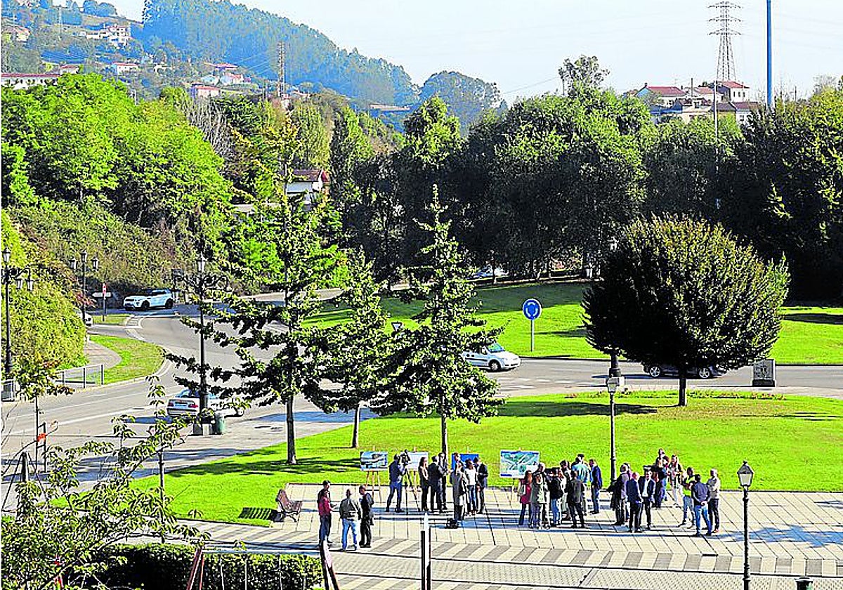 La glorieta de Luis Oliver.