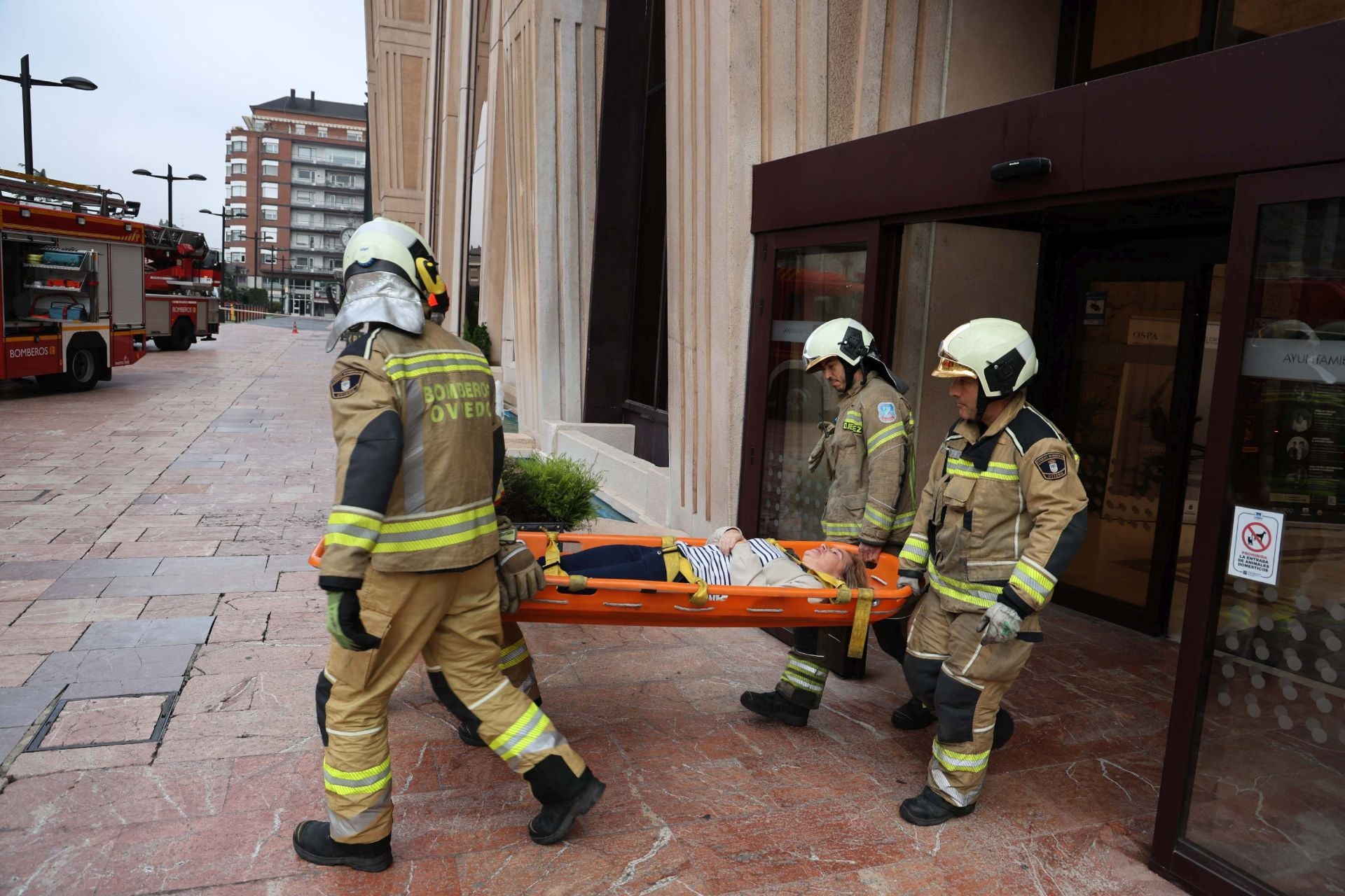 Desalojo en el Auditorio Príncipe Felipe de Oviedo por un simulacro de bomba
